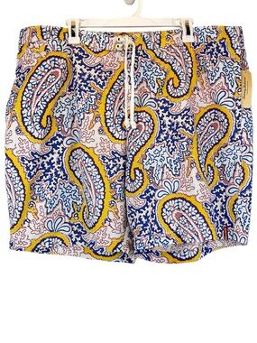 NWT Tommy Bahama Relax Coalsbad Canyon Board Shorts Swim Trunks Paisley XXL NEW